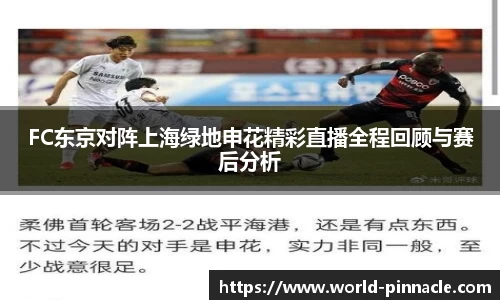 FC东京对阵上海绿地申花精彩直播全程回顾与赛后分析